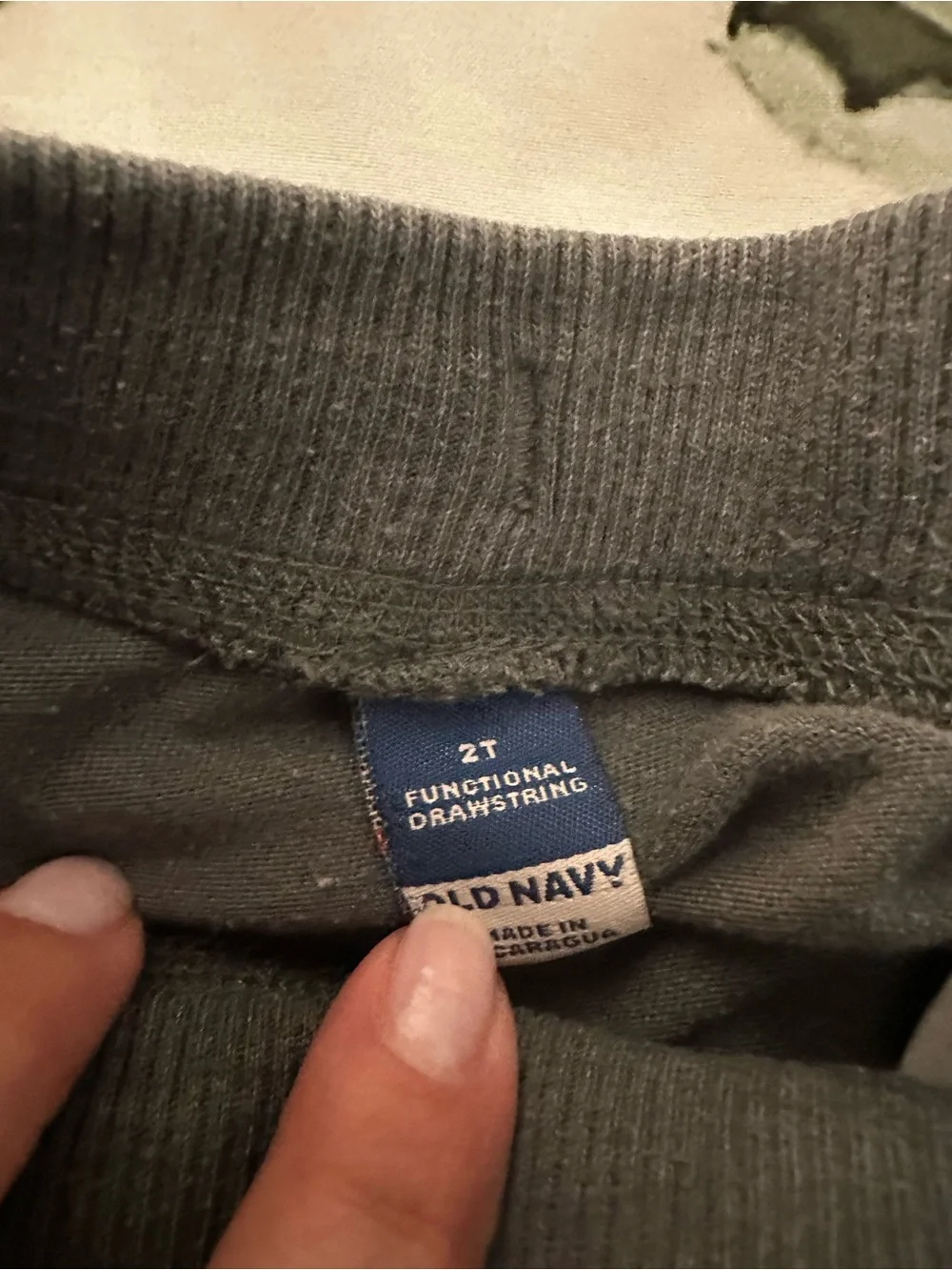 Old Navy Charcoal Gray Drawstring Kids Shorts